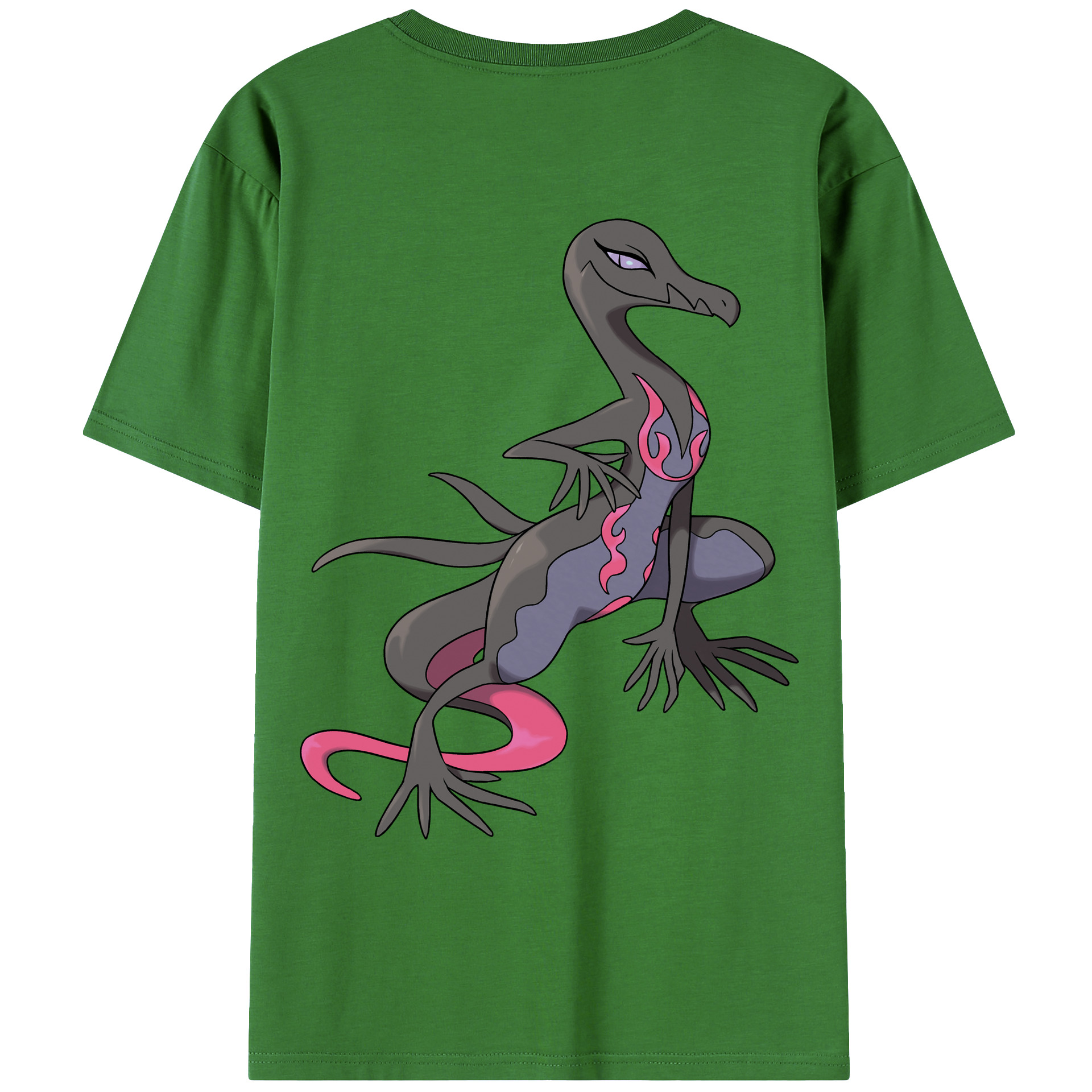 （画像用） ポケットモンスター Pokémon レディース半袖Tシャツ(バックプリント)